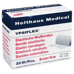 MULLBINDEN elástico 8 cmx4 m, 20 pcs