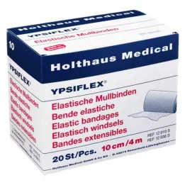 MULLBINDEN elástico 10 cmx4 m, 20 pcs