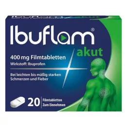 IBUFLAM comprimidos revestidos por película agudos de 400 mg, 20 unidades