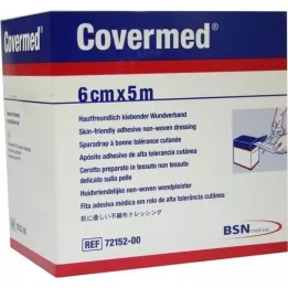 COVERMED Gesso vendido por metro Rolo de 6 cm x 5 m, 1 peça