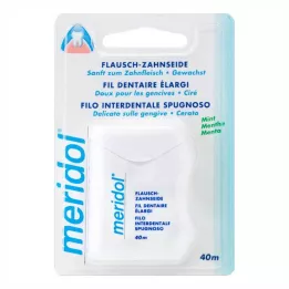 MERIDOL Fio dental Flausch encerado, 40 m