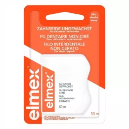 ELMEX Fio dental sem cera com fluoreto de amina, 50 m