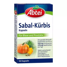 ABTEI Cápsulas de abóbora Sabal, 54 unidades