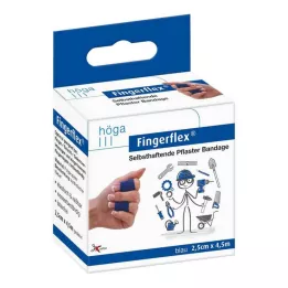 FINGERFLEX 2,5 cm x 4,5 m azul sem látex, 1 peça