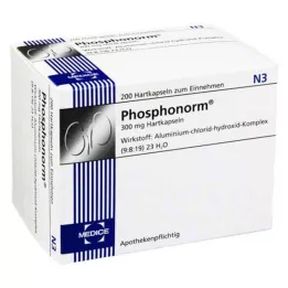 PHOSPHONORM Cápsulas duras, 200 unidades