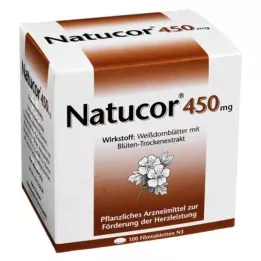 NATUCOR Comprimidos revestidos por película de 450 mg, 100 unidades