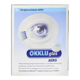 Bandagem de vidro de relógio Occcluglas Aero, 5 peças
