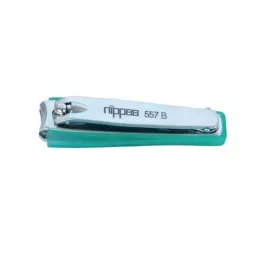 NIPPES Cortador de unhas dos pés com coletor de unhas, colorido, nº 557B, 1 peça