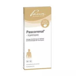 PASCORENAL Ampolas de Injektopas, 10 unidades