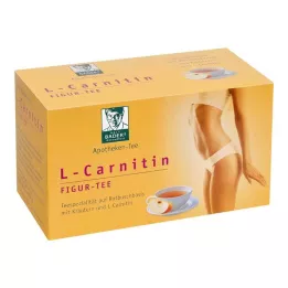 BADERS Sacos de filtro Active Tea L-Carnitina, 20 unidades