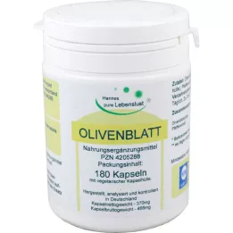 OLIVENBLATT-Cápsulas de Extrato Vegi, 180 unidades