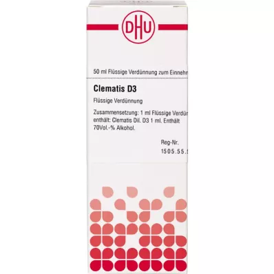 CLEMATIS Diluição D3, 50 ml