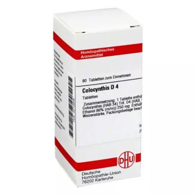 COLOCYNTHIS D 4 comprimidos, 80 unidades COLOCYNTHIS D 4 comprimidos, 80 unidades