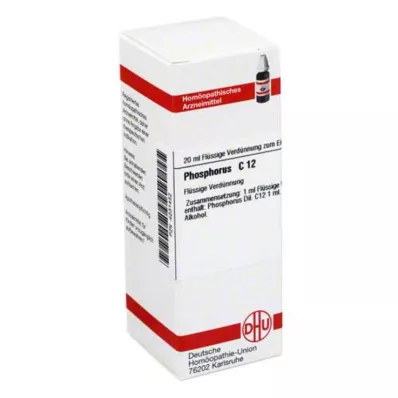 PHOSPHORUS Diluição C 12, 20 ml PHOSPHORUS Diluição C 12, 20 ml