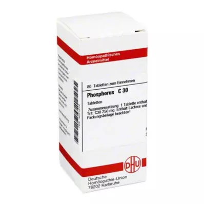 PHOSPHORUS C 30 comprimidos, 80 unidades PHOSPHORUS C 30 comprimidos, 80 unidades