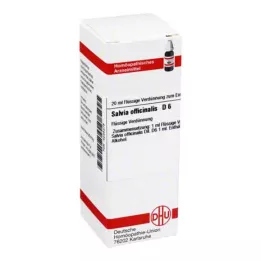 SALVIA OFFICINALIS D 6 Diluição, 20 ml