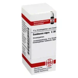 SAMBUCUS NIGRA C 30 Glóbulos, 10 g