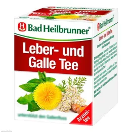 BAD HEILBRUNNER Sacos de filtro para chá de fígado e galle, 8X1,75 g