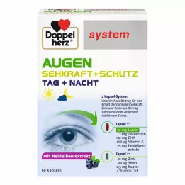 DOPPELHERZ Cápsulas do sistema Eye Vision+Protection, 60 unidades