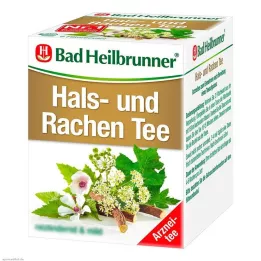 BAD HEILBRUNNER Sacos de filtro para chá de garganta e garganta, 8X1,75 g