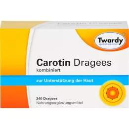 CAROTIN DRAGEES combinado, 240 peças