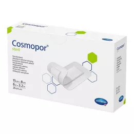 COSMOPOR curativo estéril 8x15 cm, 25 peças