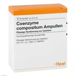 COENZYME COMPOSITUM Ampolas, 10 unidades