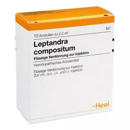 LEPTANDRA COMPOSITUM Ampolas, 10 unidades