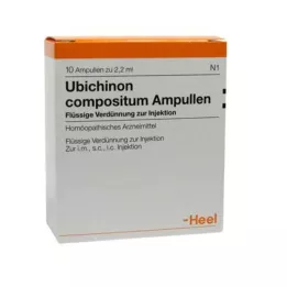 UBICHINON ampolas comp., 10 unidades