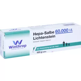 HEPA SALBE 60.000 UI de Liechtenstein, 100 g