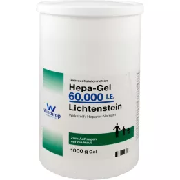 HEPA GEL 60.000 UI de Liechtenstein, 1000 g