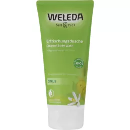 WELEDA Gel de banho refrescante cítrico, 200 ml