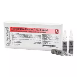 CAUSTARGENT-Ampolas injetáveis Gastreu R73, 10x2 ml