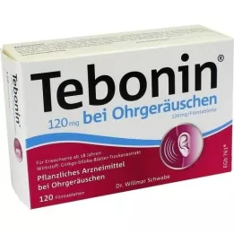 TEBONIN 120 mg para zumbido nos ouvidos, comprimidos revestidos por película, 120 unidades