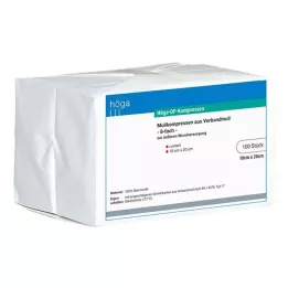 HÖGA-KOMPRESSEN OP 10x20 cm não estéril 8 camadas, 100 unidades