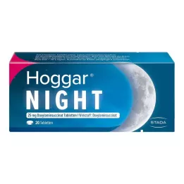 HOGGAR Comprimidos noturnos, 20 unidades