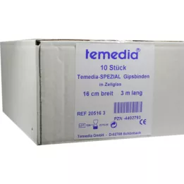 GIPSBINDE Temedia especial 16 cmx3 m, 10 peças