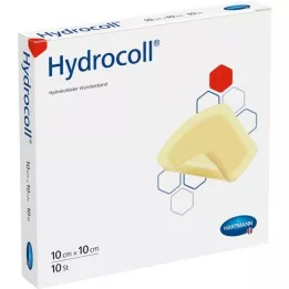 HYDROCOLL Curativo 10x10 cm, 10 unid