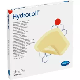 HYDROCOLL Curativo 15x15 cm, 5 unid