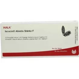 ISCUCIN abietis Força F Ampolas, 10X1 ml
