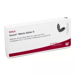 ISCUCIN abietis Força G Ampolas, 10X1 ml