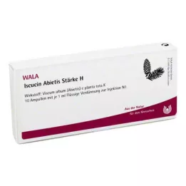 ISCUCIN abietis Strength H Ampolas, 10X1 ml