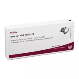 ISCUCIN ampolas de força D de mali, 10X1 ml