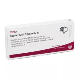 ISCUCIN série potência mali II ampolas, 10X1 ml
