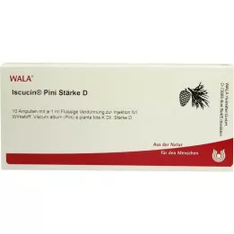 ISCUCIN Ampolas Pini Strength D, 10X1 ml