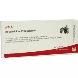 ISCUCIN ampolas pini potência série I, 10X1 ml