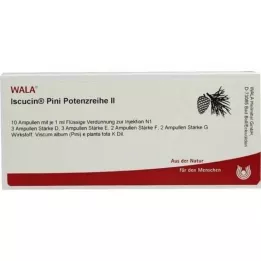 ISCUCIN série de potência pini II ampolas, 10X1 ml
