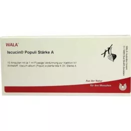 ISCUCIN ampolas populi força A, 10x1 ml