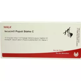 ISCUCIN Ampolas Populi Strength C, 10X1 ml