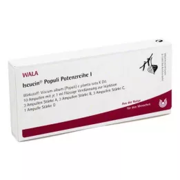 ISCUCIN ampolas série populi potência I, 10X1 ml